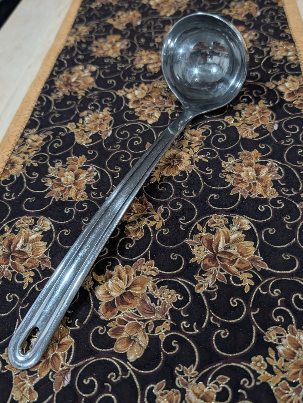 Vintage,Stainless Steel Soup Ladle - Silver By Oneida. Approximately 12